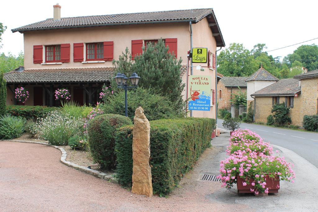 Hotel Restaurant Le Moulin De Saint Verand ภายนอก รูปภาพ